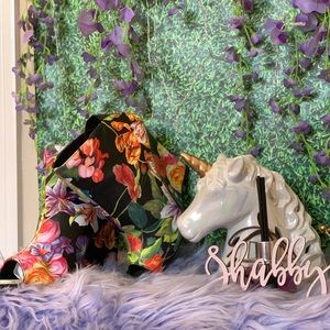 Flower Power Floral Wedges